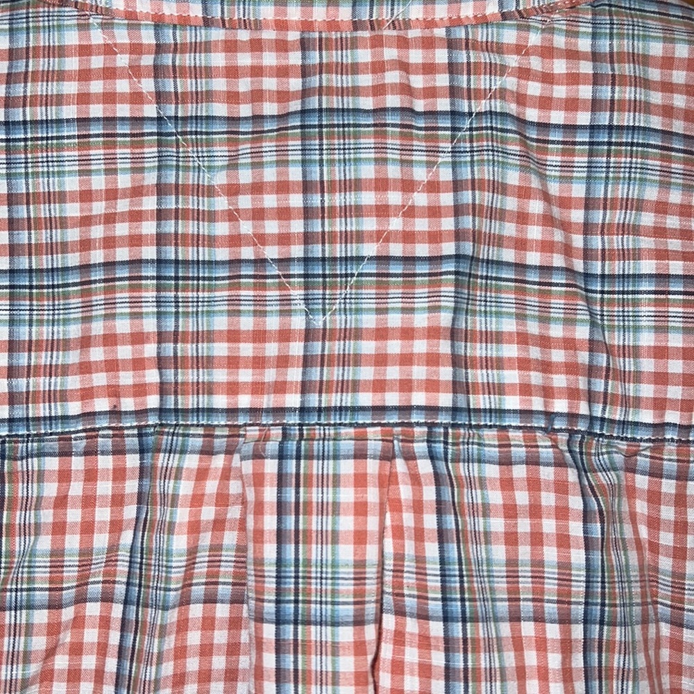 Tommy Hilfiger Mens checked dress shirt cotton - Picture 4 of 5
